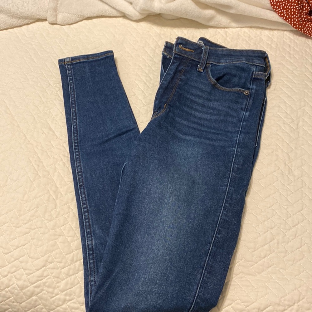 Old Navy rockstar super skinny extra high rise sz 4 tall
